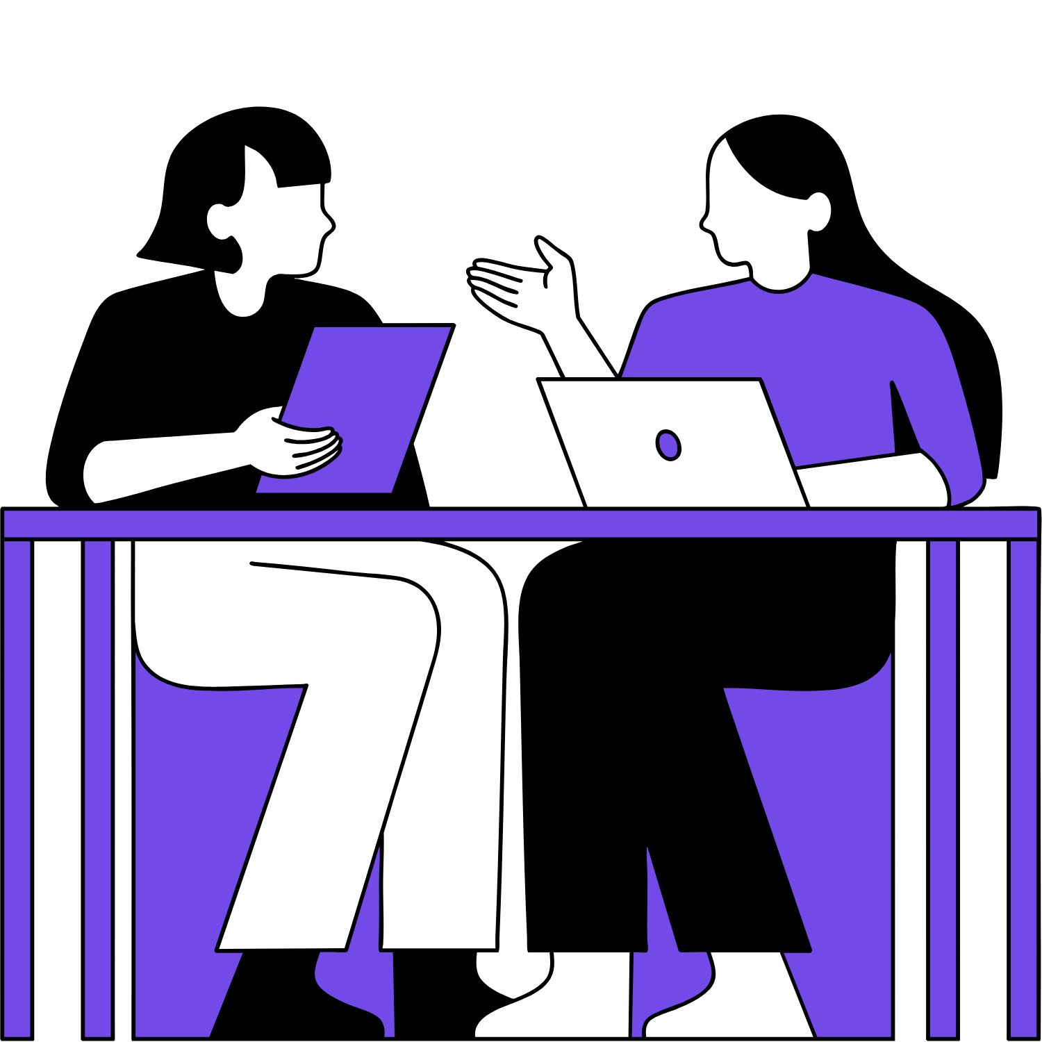 Ilustração consultoria